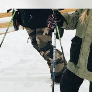 Camouflage Ski Pants